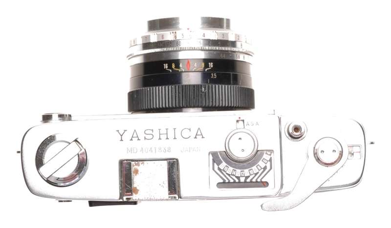 Yashica Minster-D Yashinon 1:2.8 f=45mm classic camera cased