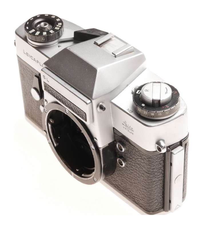 Leicaflex SL Black and Chrome 35mm film camera body only