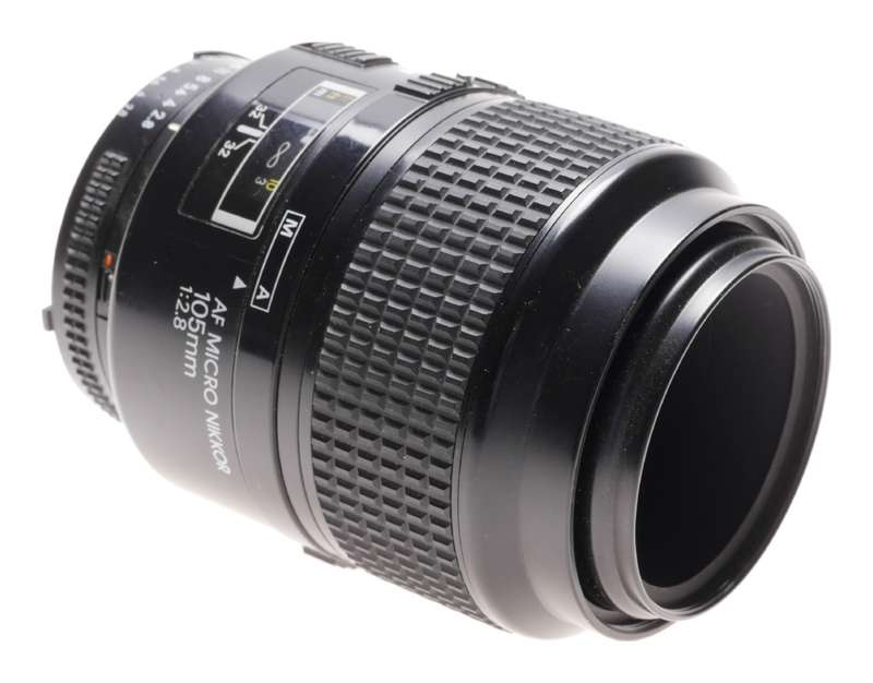 Nikon AF Micro Nikkor 105mm 1:2.8 Zoom SLR camera lens - Nikon