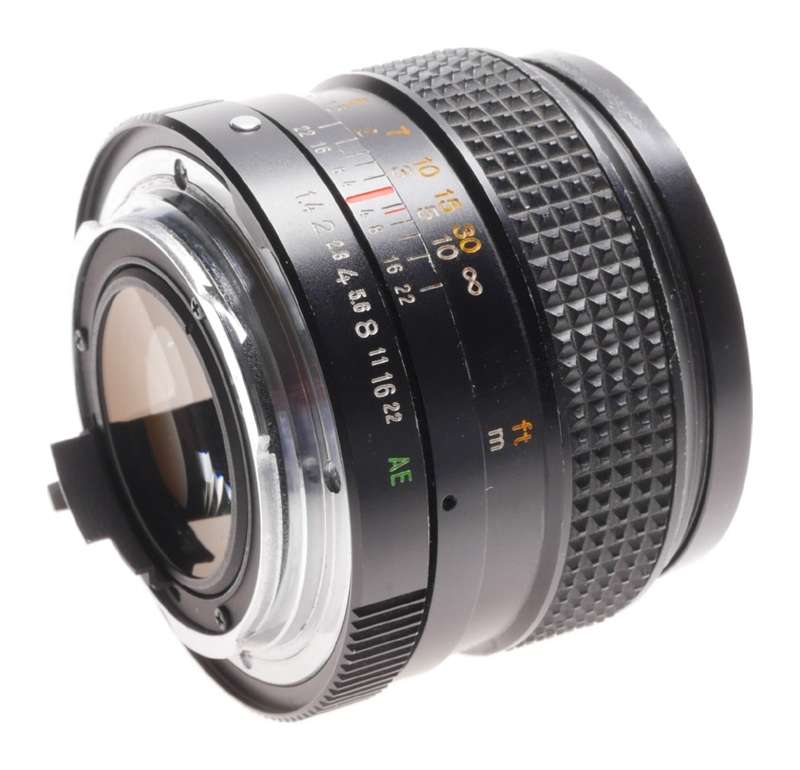 Konica Hexanon AR 50mm F1.4 fast lens fits Vintage SLR camera