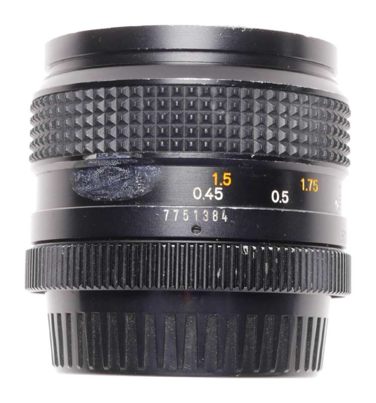 Konica Hexanon AR 50mm F1.4 fast lens fits Vintage SLR camera