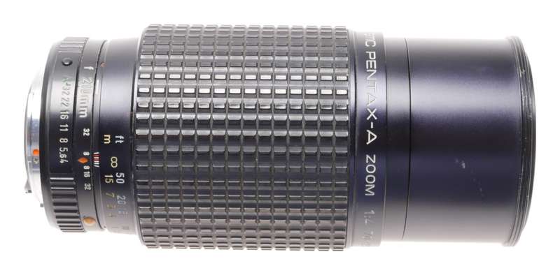 Pentax-A Zoom lens 1:4 70-210mm fits classic SLR film camera