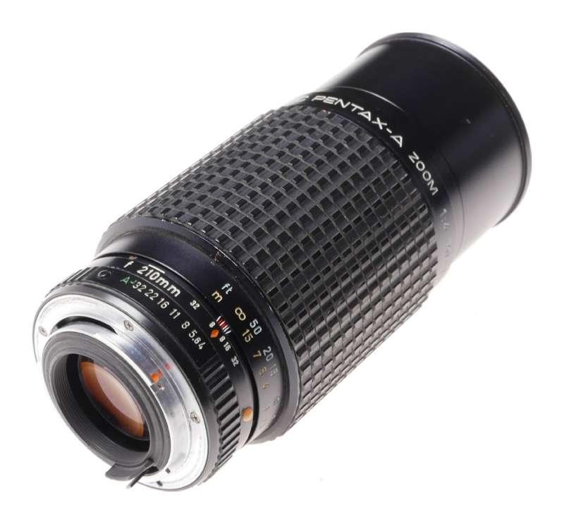 Pentax-A Zoom lens 1:4 70-210mm fits classic SLR film camera
