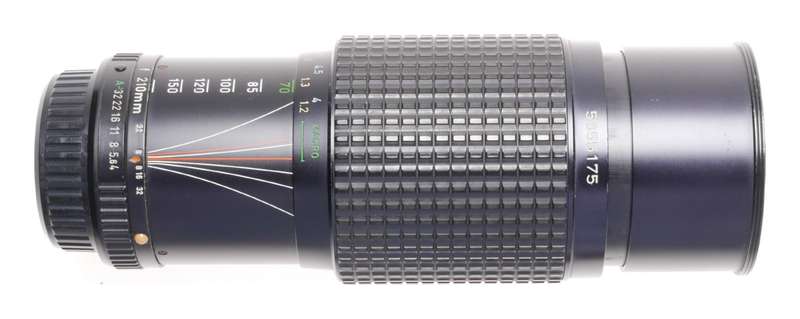 Pentax-A Zoom lens 1:4 70-210mm fits classic SLR film camera