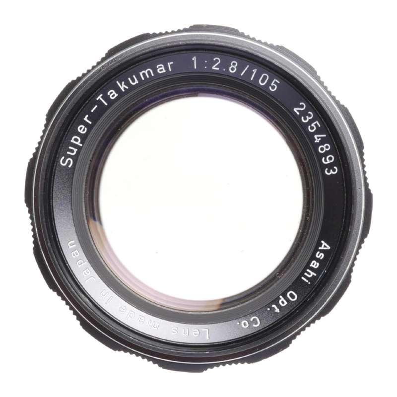 Pentax lens Super-Takumar 1:2.8/105 SLR camera lens case hood kit f=105mm - Pentax