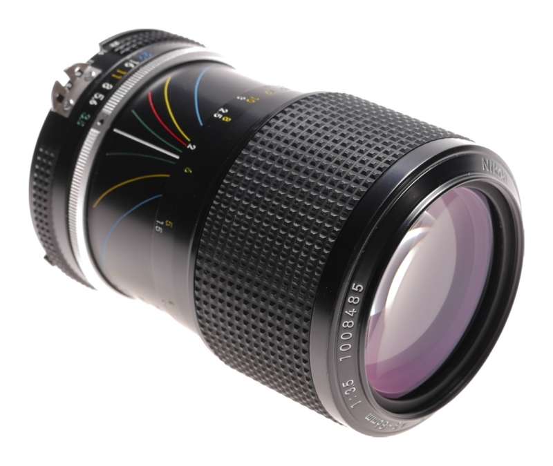 Nikon SLR Zoom-Nikkor Auto 1:3.5 f=43mm-86mm Zoom classic lens filter caps