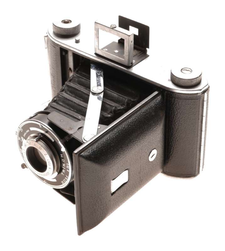 Ensign medium format folding film camera Anastigmat lens