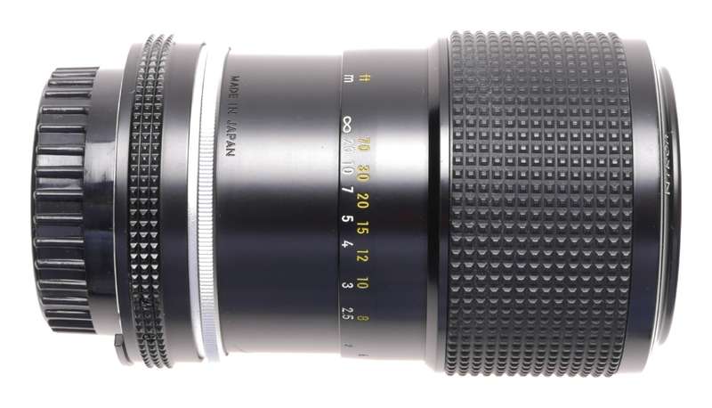 Nikon SLR Zoom-Nikkor Auto 1:3.5 f=43mm-86mm Zoom classic lens filter caps