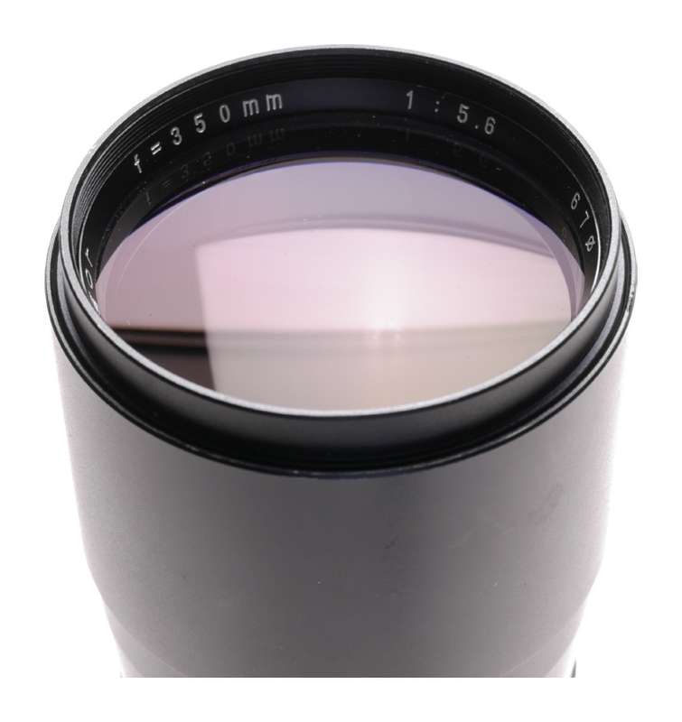 Soligor f=350mm 1:5.6 tele lens 67 5.6/350 with cap and filter - Soligor