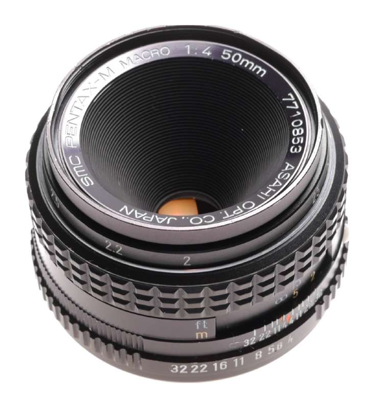 SMC Pentax-M macro 1:4 50mm ASAHI rare vintage camera lens