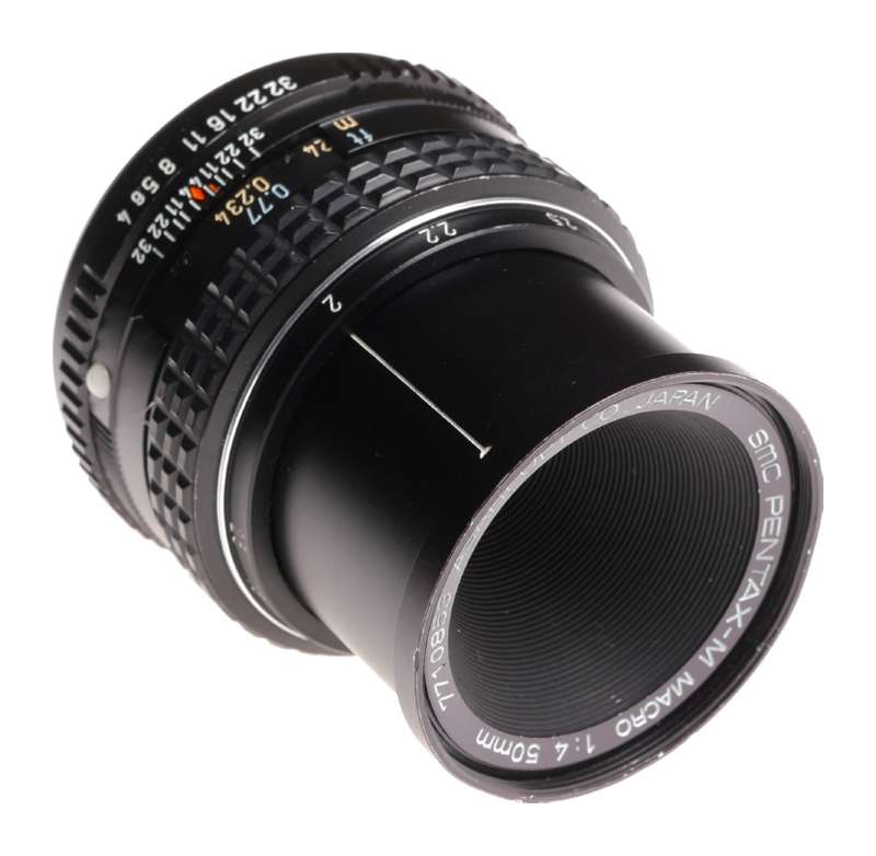 SMC Pentax-M macro 1:4 50mm ASAHI rare vintage camera lens