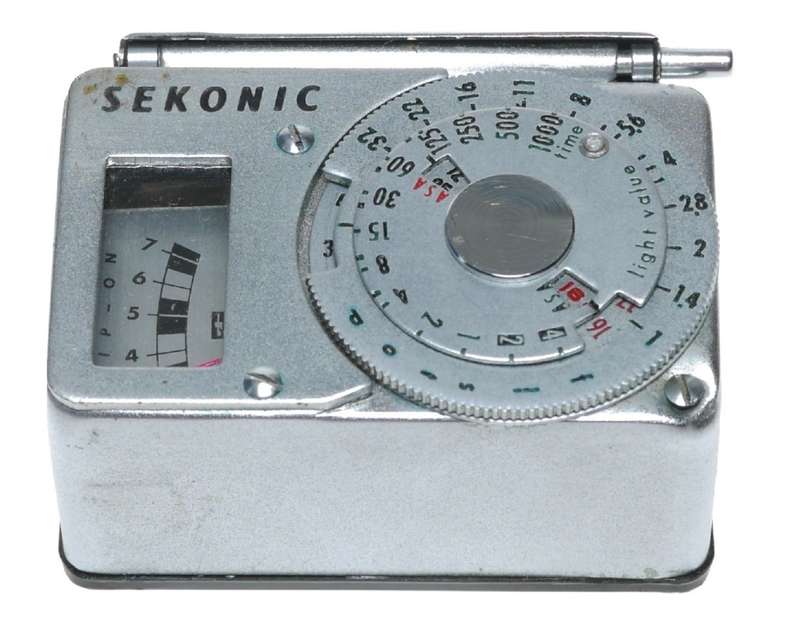 Cold shu mount Sekonic light exposure meter fits vintage camera