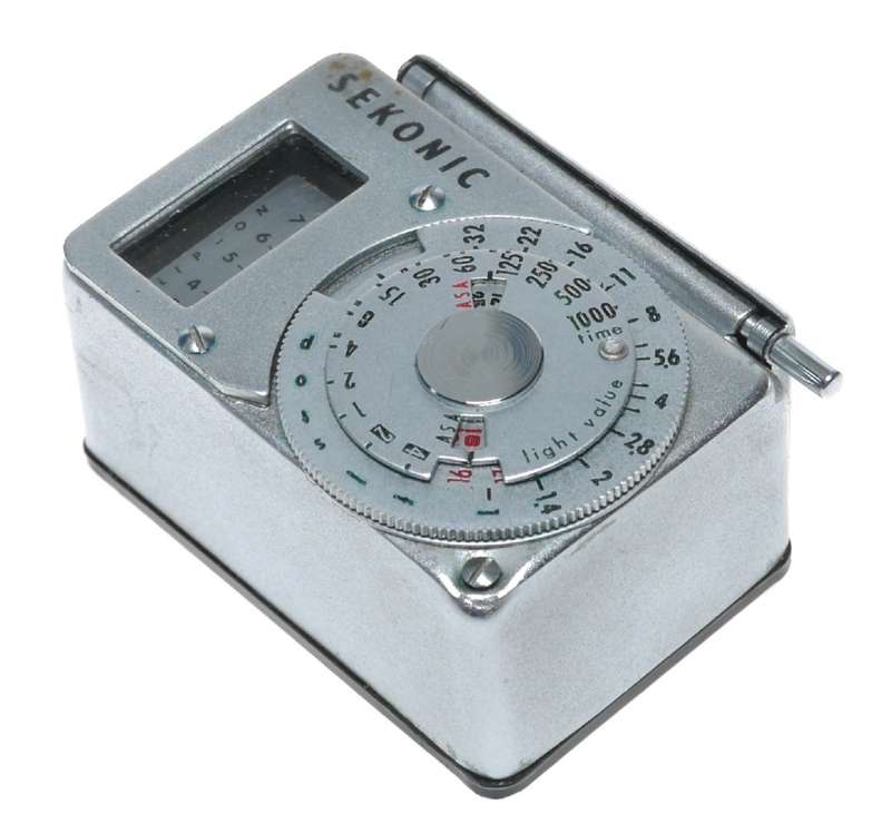Cold shu mount Sekonic light exposure meter fits vintage camera