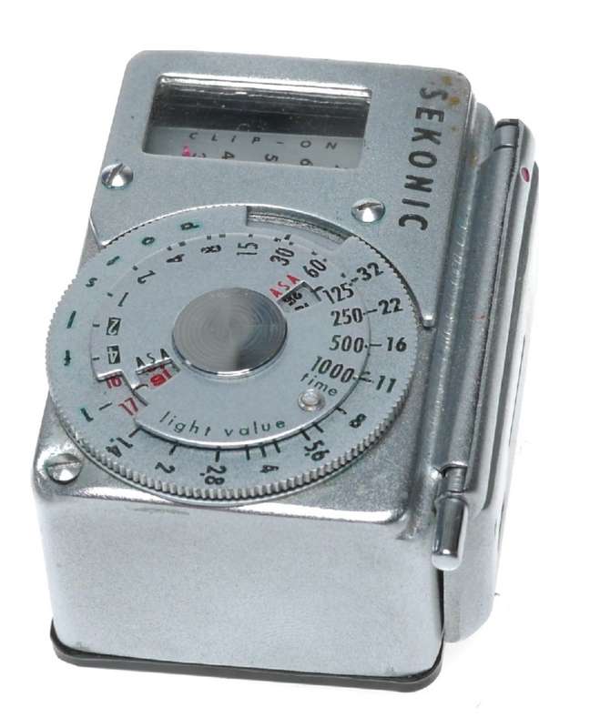 Cold shu mount Sekonic light exposure meter fits vintage camera