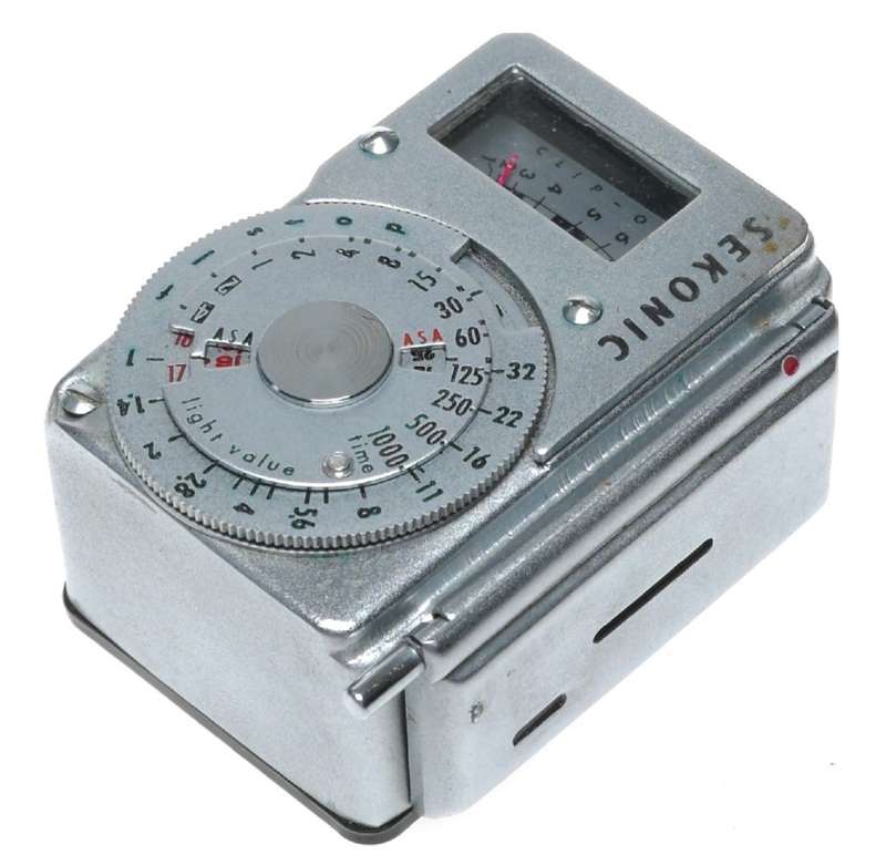 Cold shu mount Sekonic light exposure meter fits vintage camera