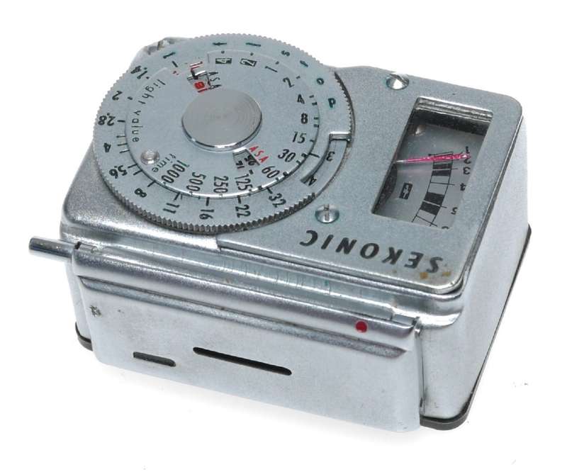 Cold shu mount Sekonic light exposure meter fits vintage camera