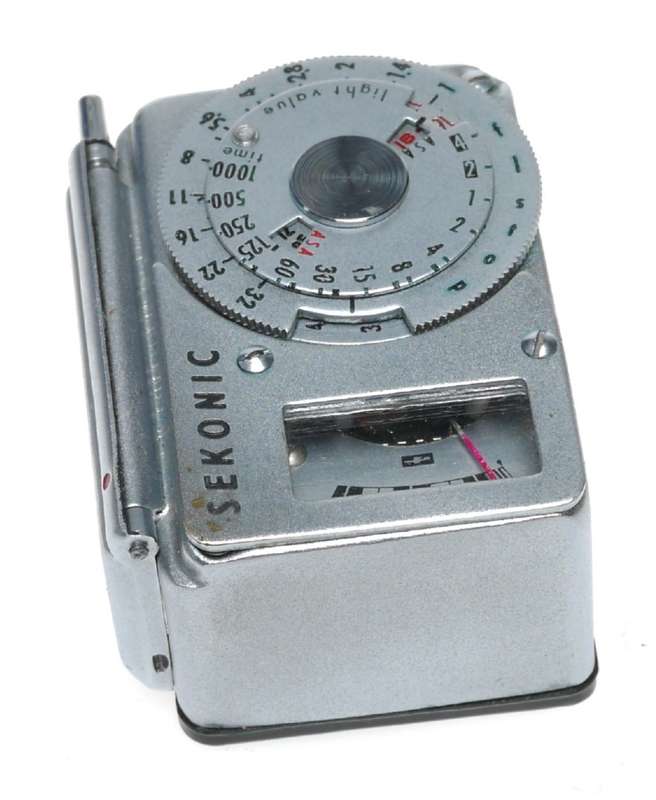 Cold shu mount Sekonic light exposure meter fits vintage camera