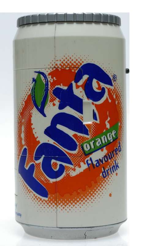 Fanta soda can vintage film camera spy toy unusual collectible - Sada can