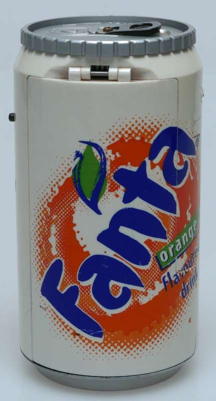 Fanta soda can vintage film camera spy toy unusual collectible - Sada can