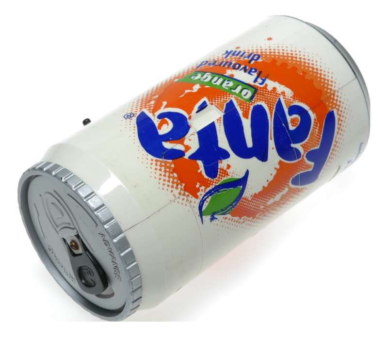 Fanta soda can vintage film camera spy toy unusual collectible - Sada can