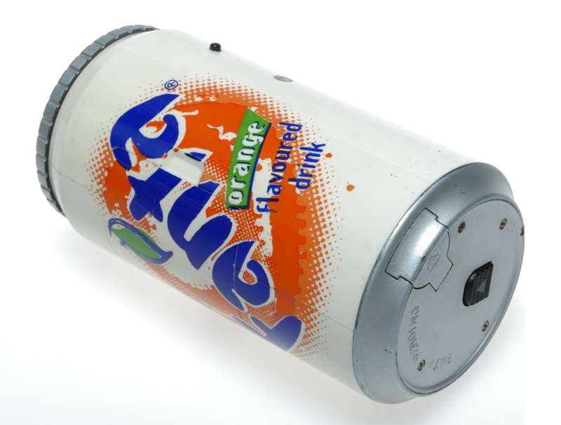 Fanta soda can vintage film camera spy toy unusual collectible - Sada can