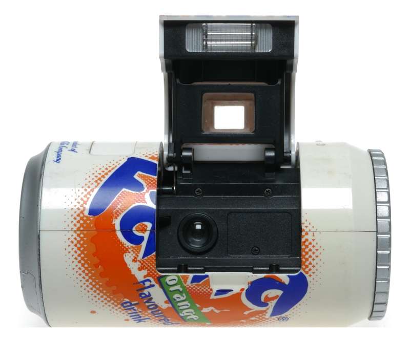 Fanta soda can vintage film camera spy toy unusual collectible - Sada can