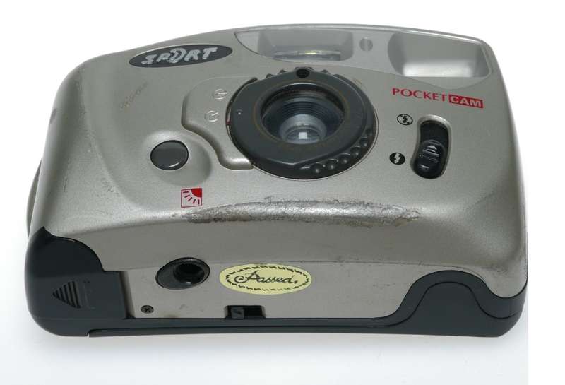 SPORT pocket camera point and shoot used vintage film 35mm