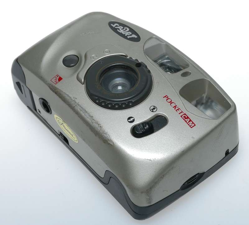 SPORT pocket camera point and shoot used vintage film 35mm
