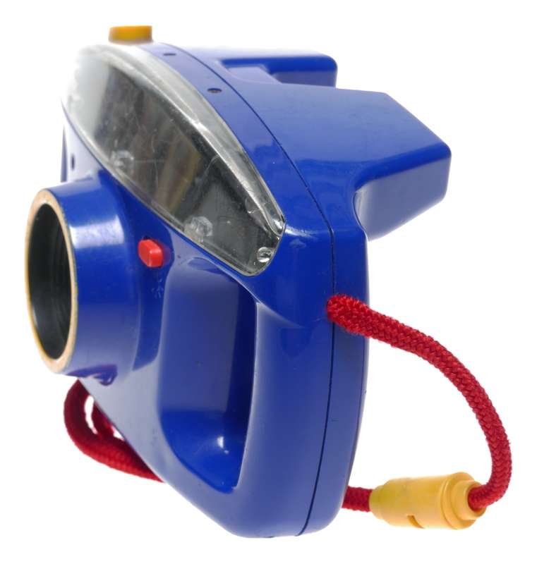 Fisher-Price camera funky blue film vintage retro point shoot