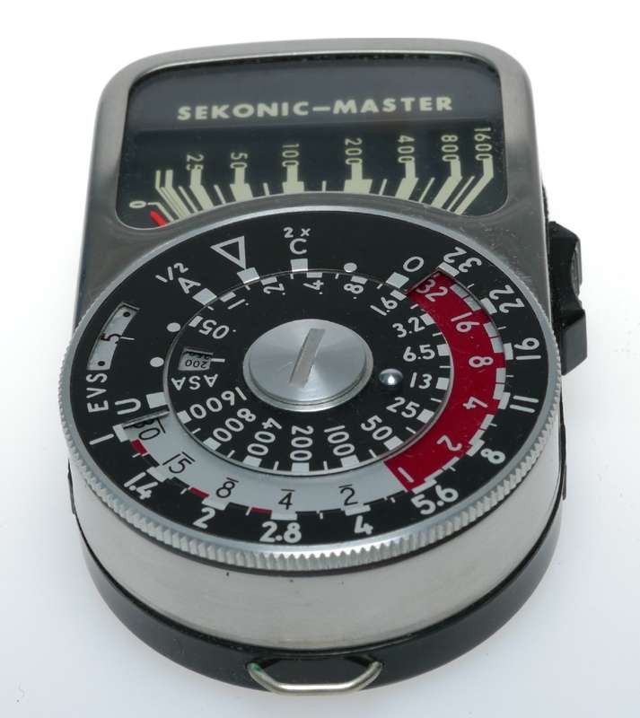 Sekonic master Model L-104 Ser.S light exposure meter steel