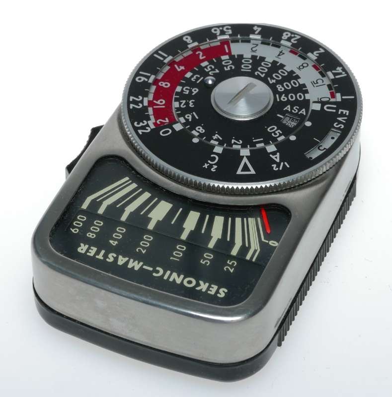 Sekonic master Model L-104 Ser.S light exposure meter steel