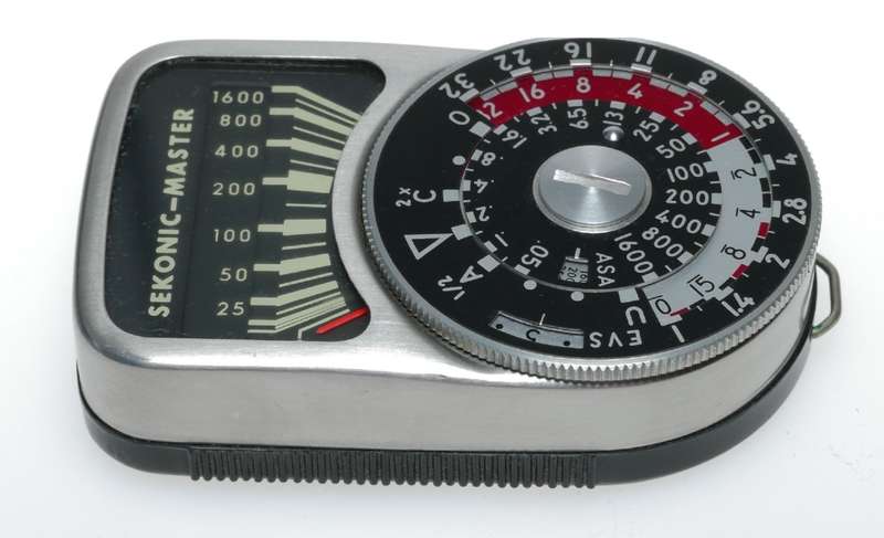 Sekonic master Model L-104 Ser.S light exposure meter steel