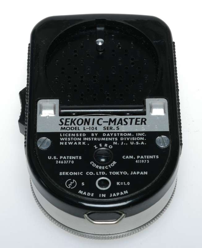 Sekonic master Model L-104 Ser.S light exposure meter steel