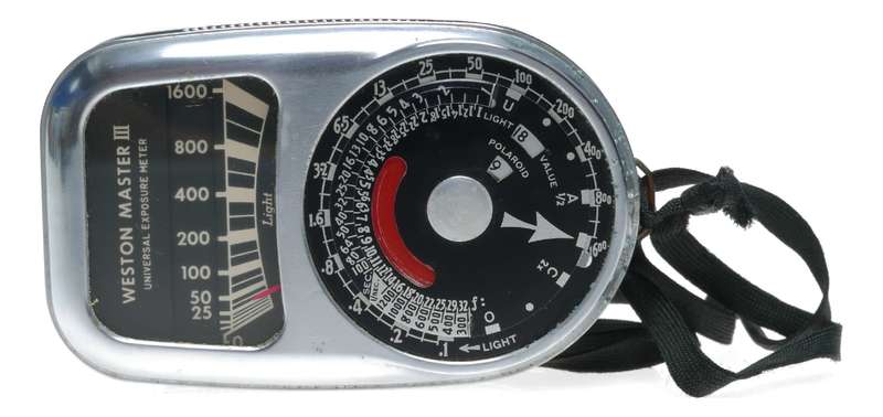 Weston Master II light meter Exposure steel vintage excellent