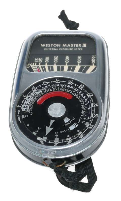 Weston Master II light meter Exposure steel vintage excellent