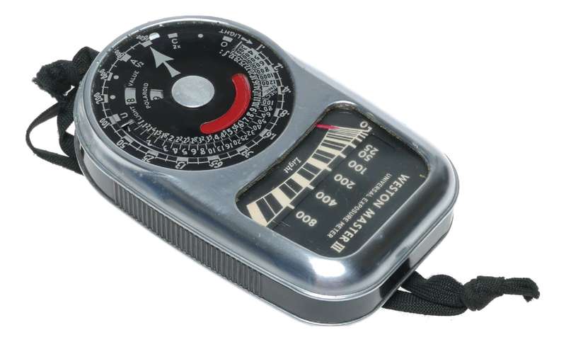 Weston Master II light meter Exposure steel vintage excellent
