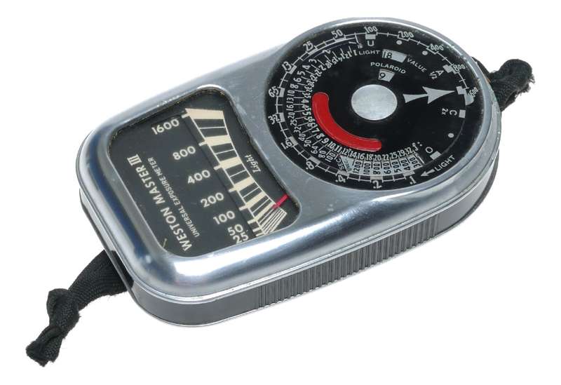Weston Master II light meter Exposure steel vintage excellent
