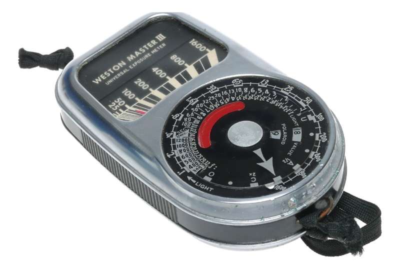 Weston Master II light meter Exposure steel vintage excellent
