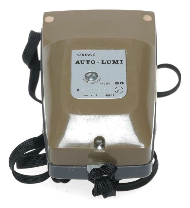 Model-86 Auto-Lumi Sekonic gey plastic case light exposure meter