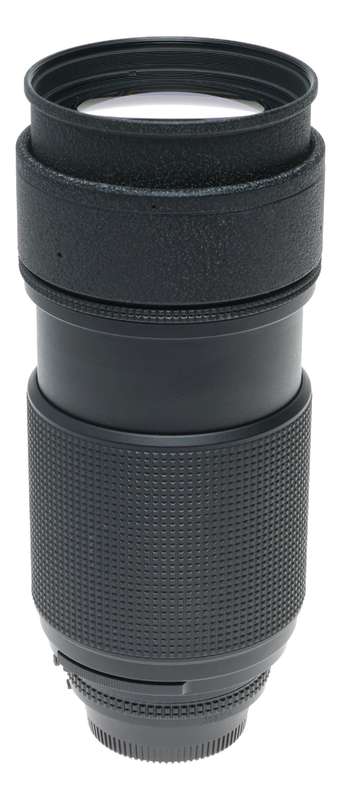 Nikon ED AF Nikkor 80-200mm 1:2.8 SLR Zoom lens caps cased