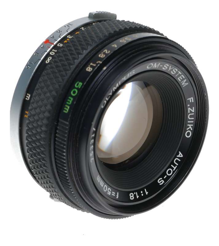 Olympus-OM System Auto-S 1:1.8 f=50mm SLR prime SLR lens
