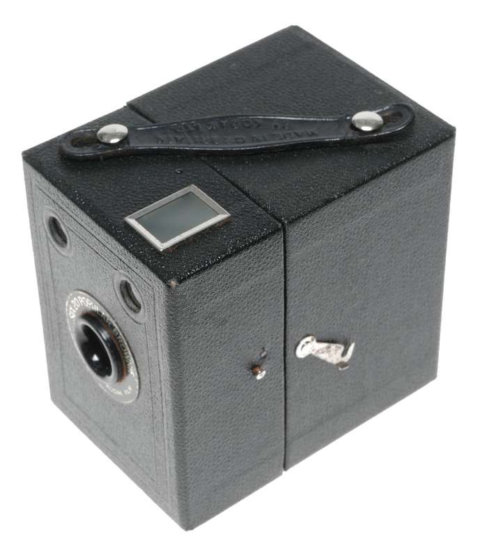 Six-20 Popular Brownie Box camera vintage 620 film