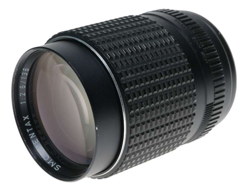 SMC Pentax 1:2.5 135mm Prime f/2.5 SLR vintage camera lens