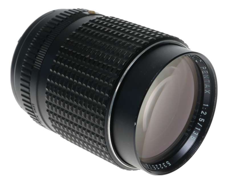 SMC Pentax 1:2.5 135mm Prime f/2.5 SLR vintage camera lens