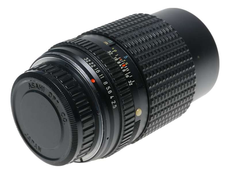 SMC Pentax 1:2.5 135mm Prime f/2.5 SLR vintage camera lens