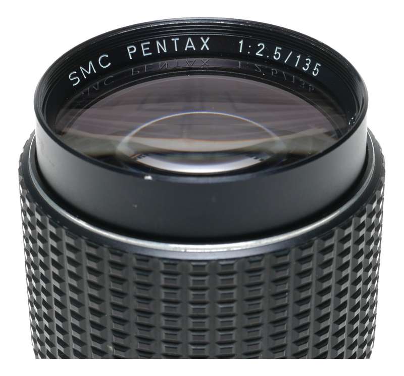 SMC Pentax 1:2.5 135mm Prime f/2.5 SLR vintage camera lens