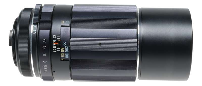 Super-Multi-Coated TAKUMAR 1:4/200 Asahi Pentax SLR f=200m lens