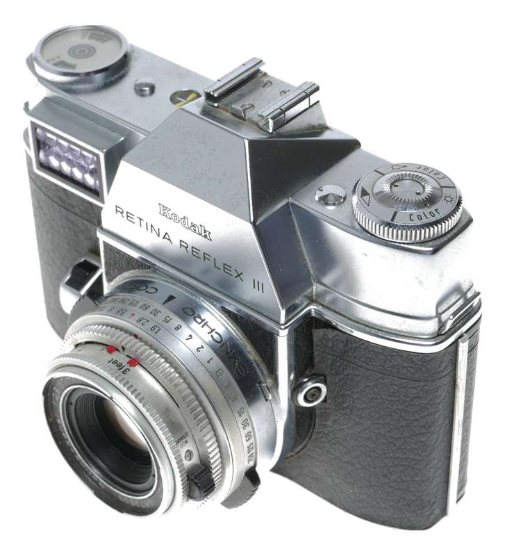 Kodak Retina Reflex III SLR vintage film camera Xenar 2.8/50mm lens