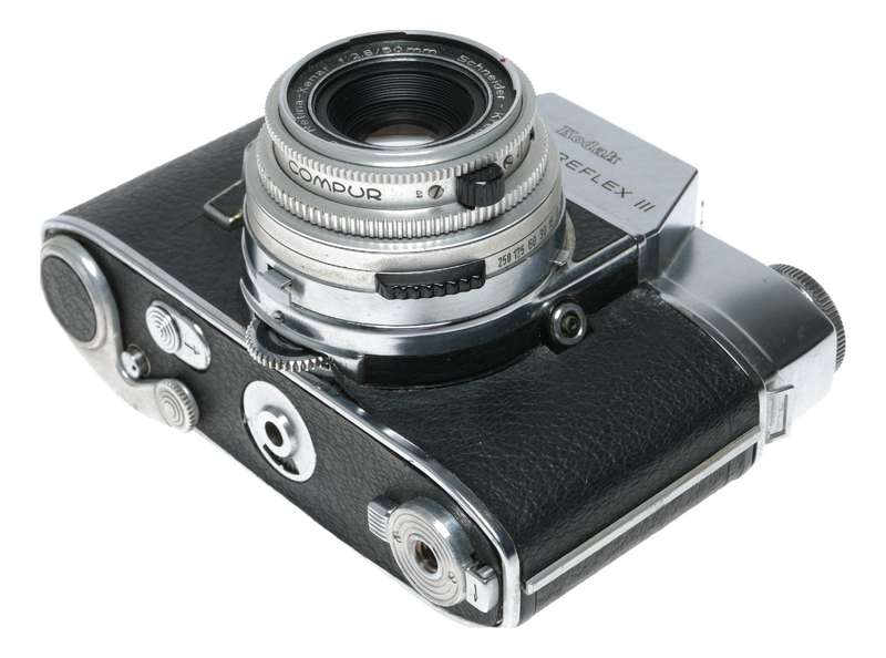 Kodak Retina Reflex III SLR vintage film camera Xenar 2.8/50mm lens