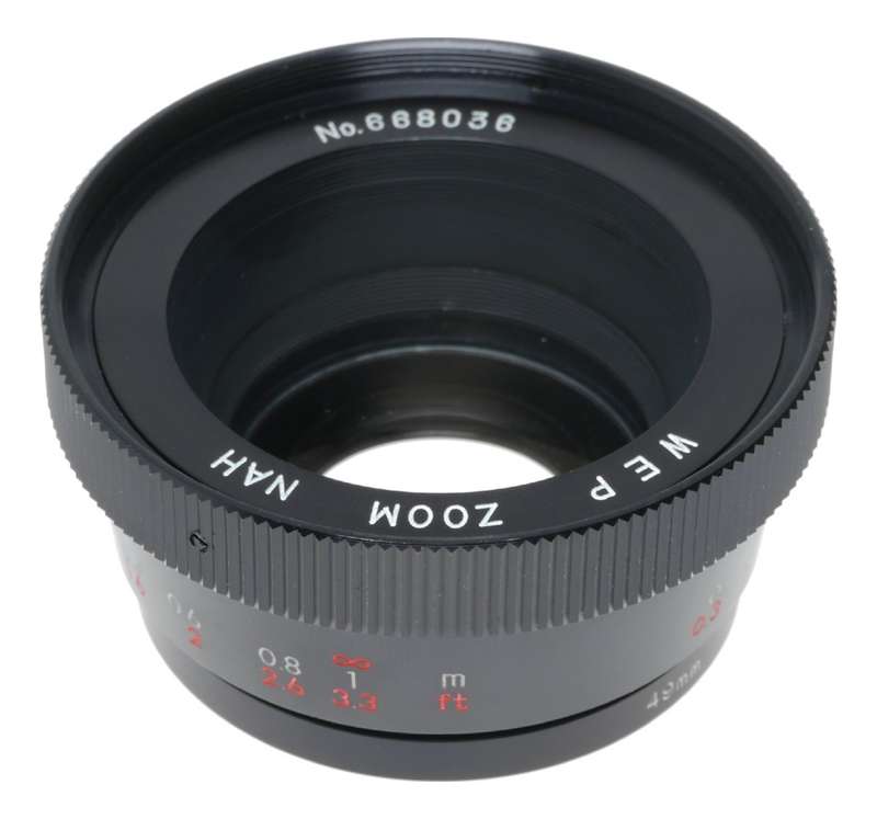 WEP Zoom NAH Camera lens adapter mint boxed cased vintage